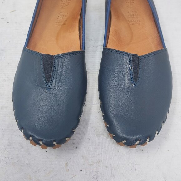 Spring Step Blue Comfort Kathaleta Flat Shoe - Picture 5 of 11